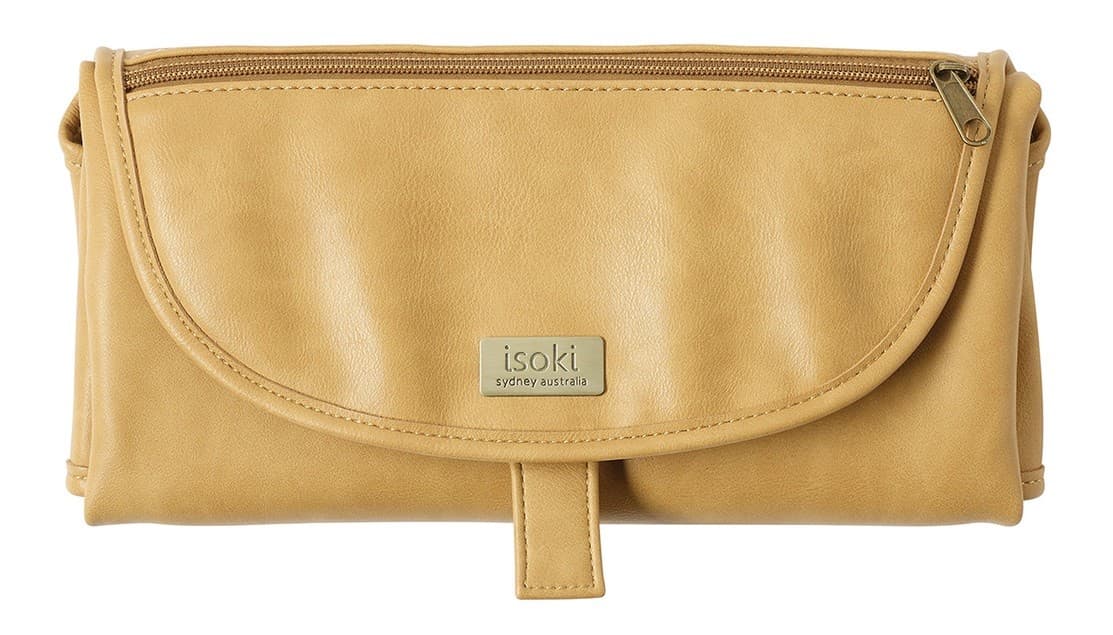 Isoki Sorrento Change Mat Clutch Camel Baby Toddler Town