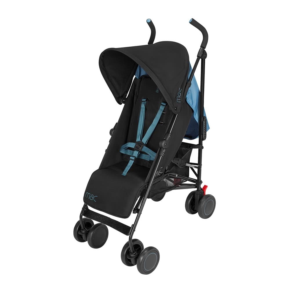 maclaren stroller blue