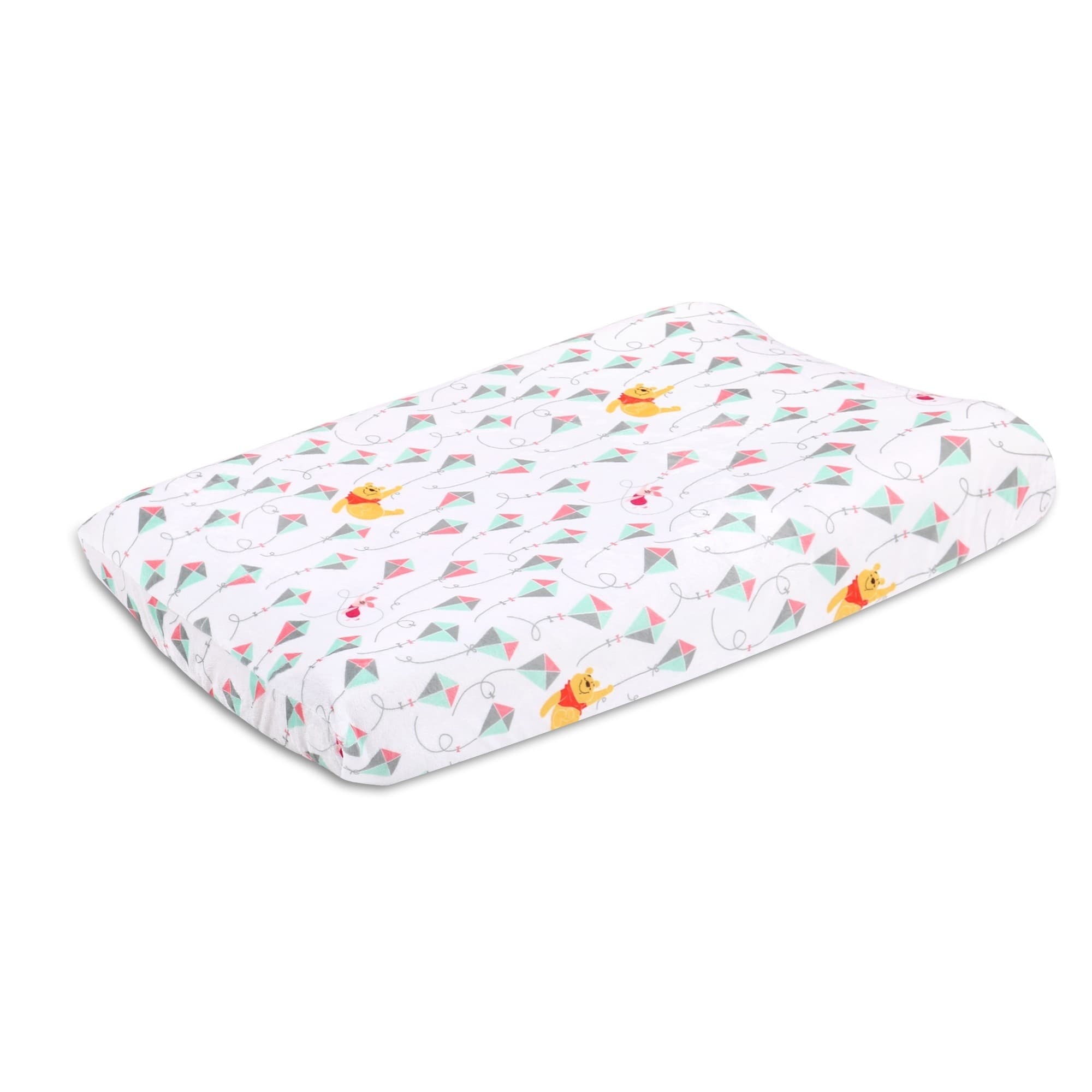 Disney Baby Changing Pad Cover Pooh Fly A Kite